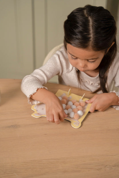 Little Dutch Pompom Craft Kit- Little Farm