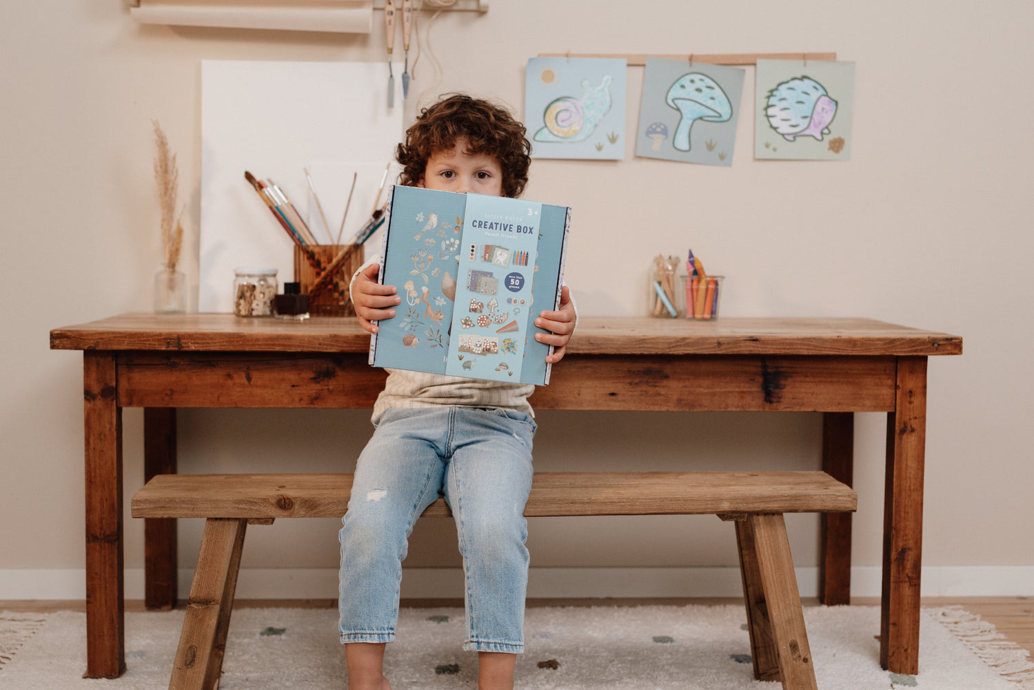 Little Dutch Creativity box XL - Forest Friends