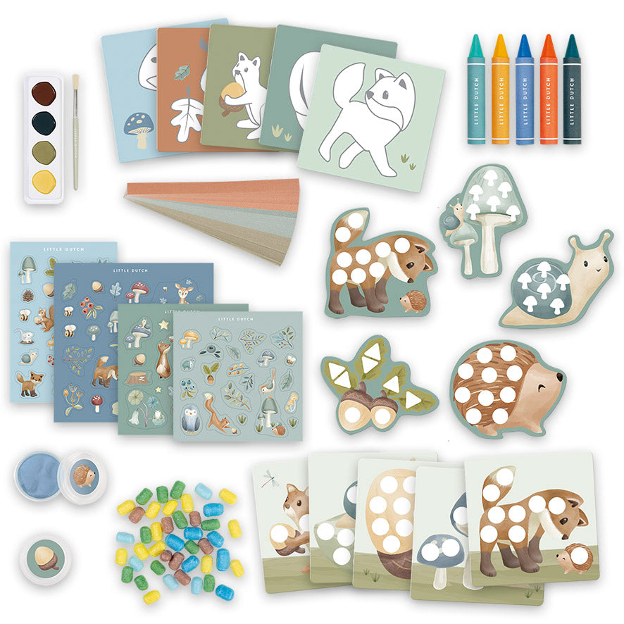 Little Dutch Creativity box XL - Forest Friends