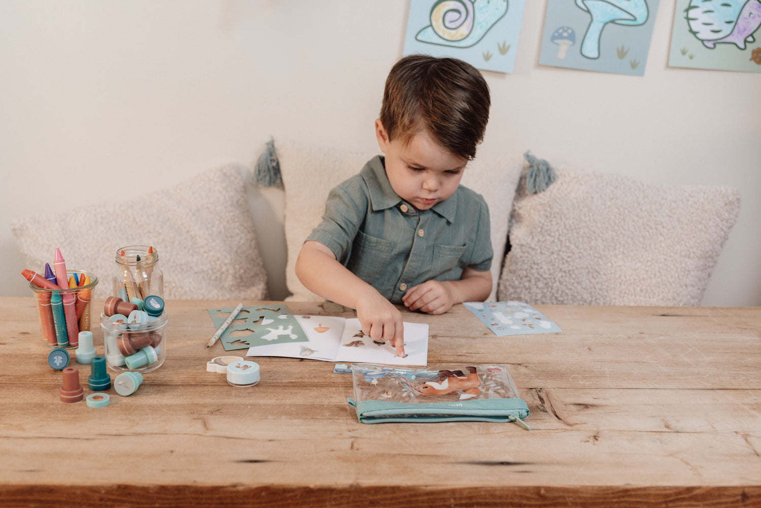 Little Dutch Stationery Set - Forest Friends