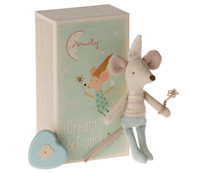 Maileg Tooth fairy mouse in matchbox - Little Brother (New 2025)