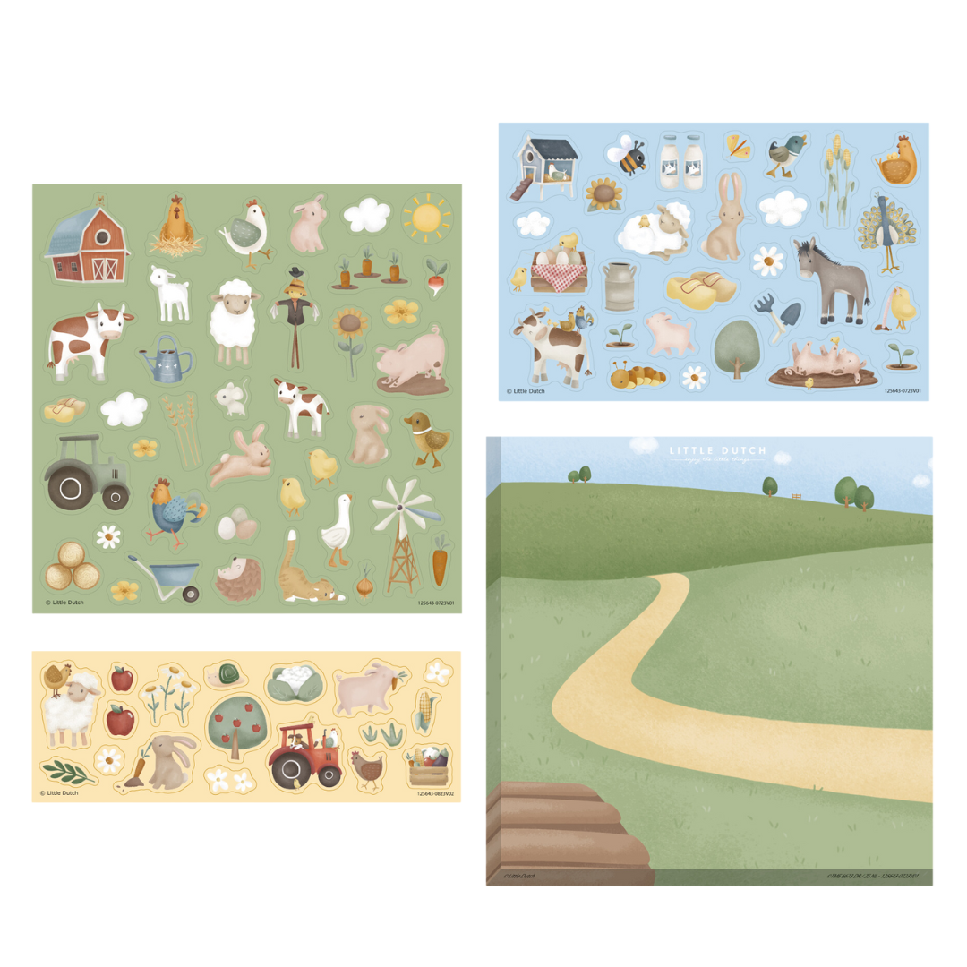 Little Dutch Stickers Set - Little Farm