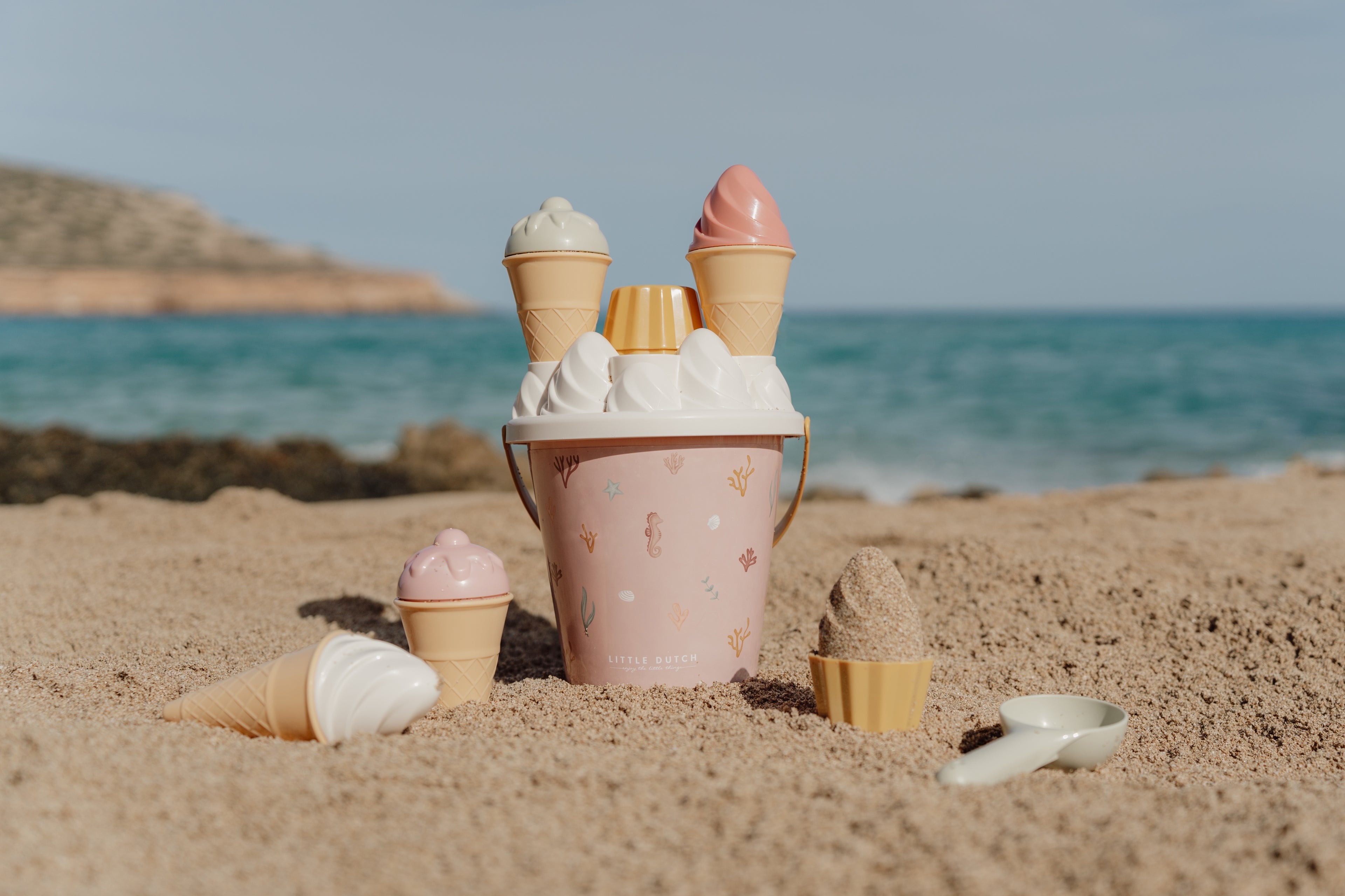 Little Dutch Ice Cream Beach Set Ocean Dreams Pink