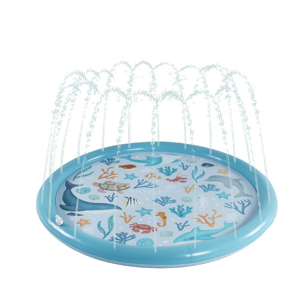 Little Dutch Sprinkler Mat -Ocean Dreams Blue