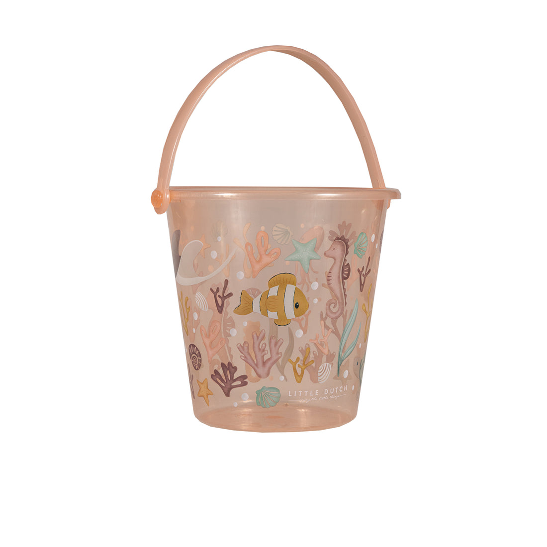 Little Dutch Shell Bucket - Ocean Dreams Pink