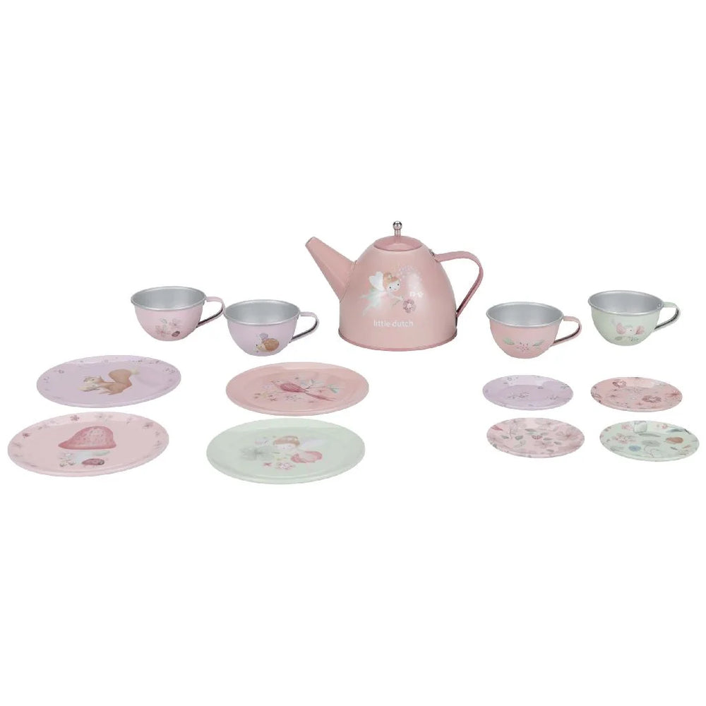 Little Dutch 13-Piece Tea Set - Fairy Garden