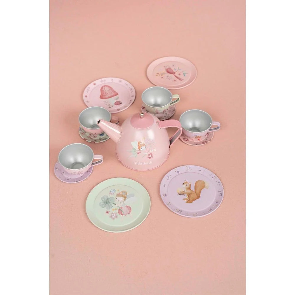 Little Dutch 13-Piece Tea Set - Fairy Garden