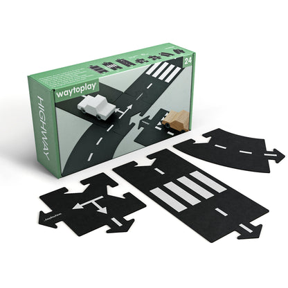 Waytoplay Highway - Large Road Set