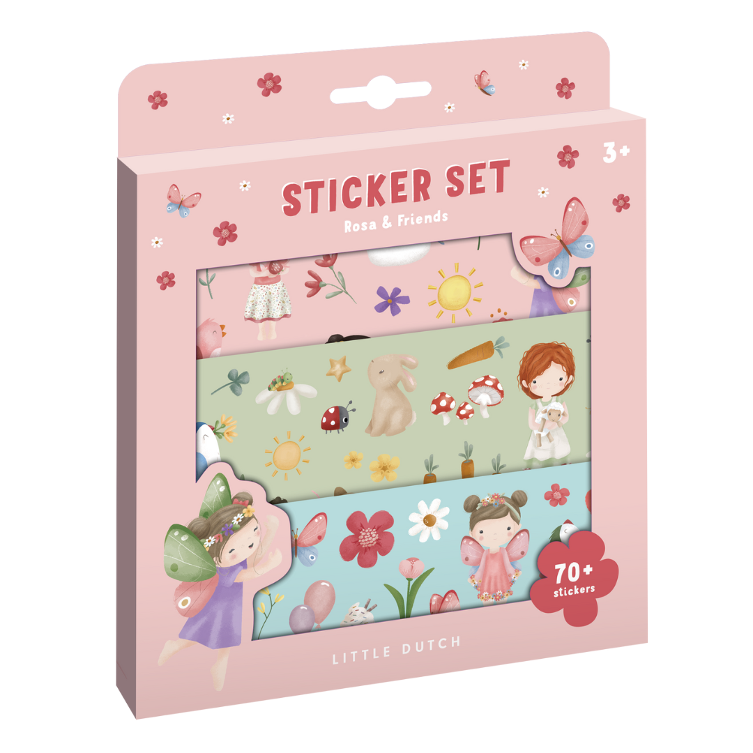 Little Dutch Stickers Set - Rosa &amp; Friends