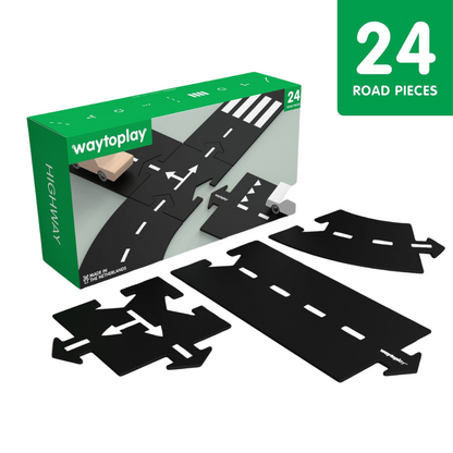 Waytoplay Highway - Large Road Set