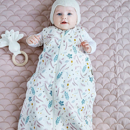 Cam Cam Sleeping Bag- OCS - Pressed Leaves Rose
