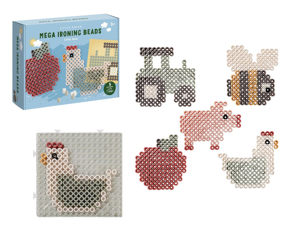 Little Dutch Mega Ironing Beads - Little Farm