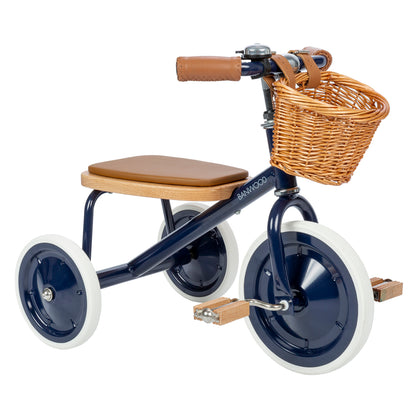 Banwood Trike (and basket)- Navy