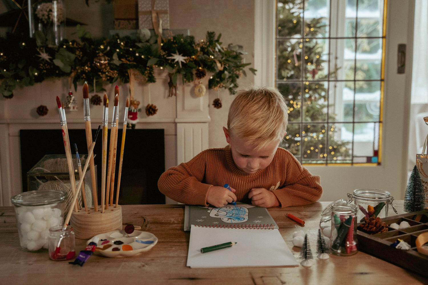 Little Dutch Christmas Countdown Calendar - Colouring book