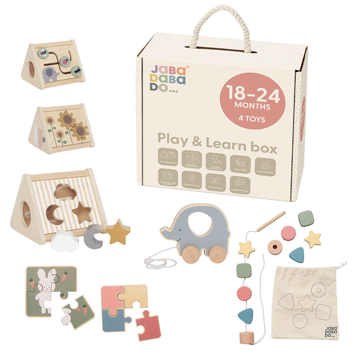 JaBaDaBaDo Play and Learn Box - 18 - 24 Months