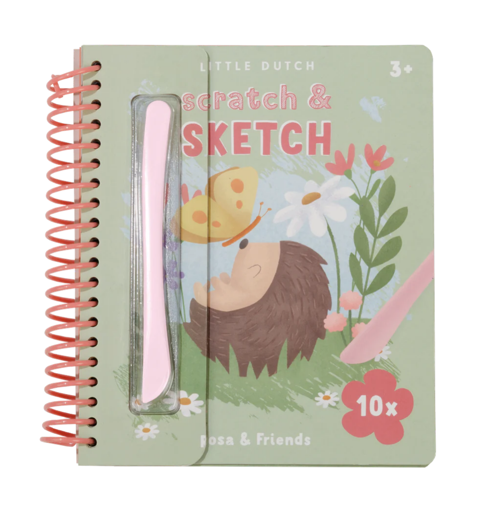 Little Dutch Scratchbook - Rosa & Friends