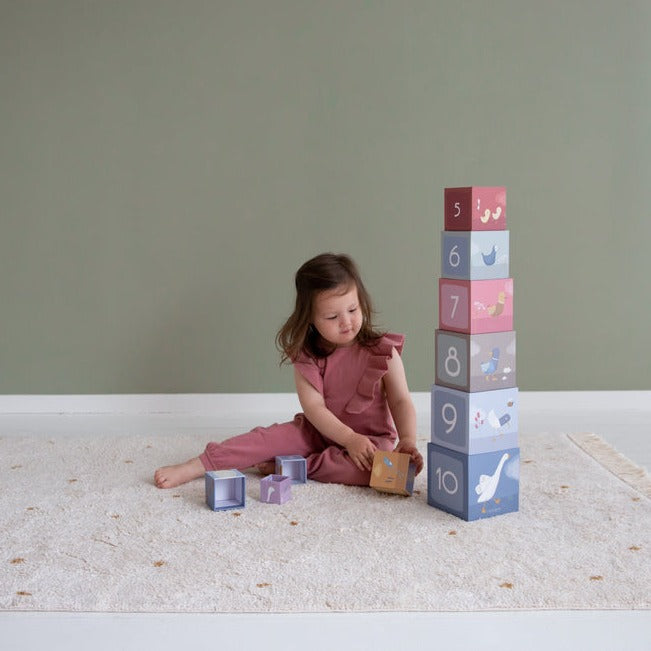 Little Dutch Cardboard Building Blocks -Little Goose