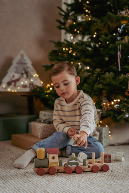 Little Dutch Christmas Stacking Train