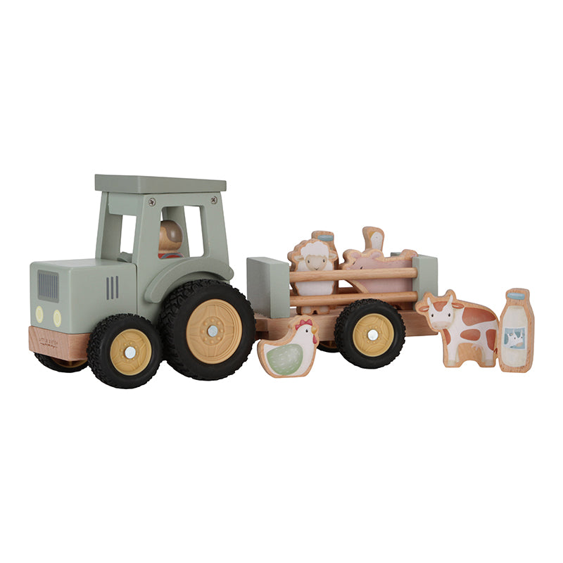 Little Dutch Tractor with trailer - Little Farm