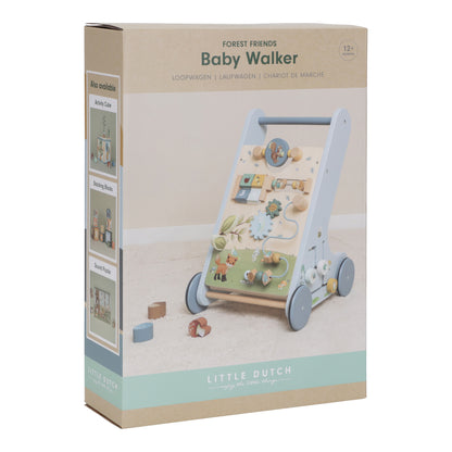 Little Dutch Multi Activity Walker - Forest Friends