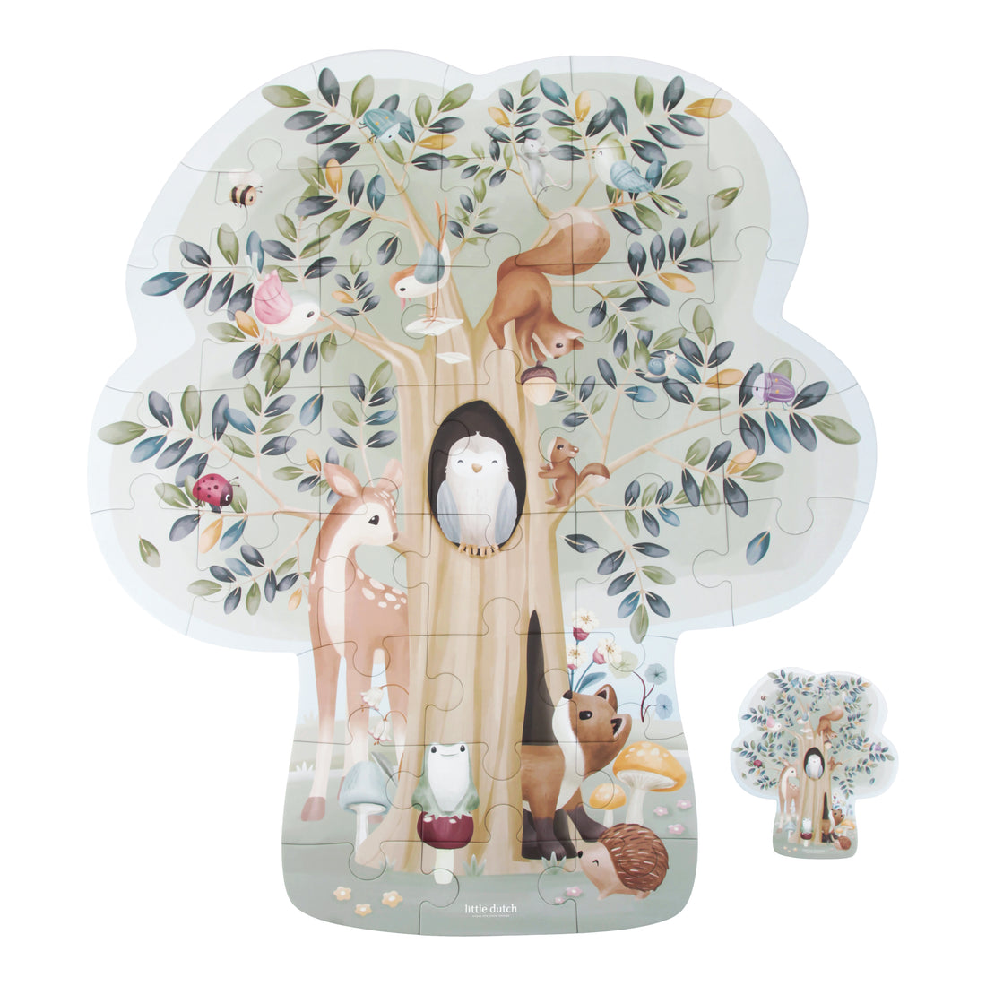 Little Dutch Floorpuzzle - Forest Friends