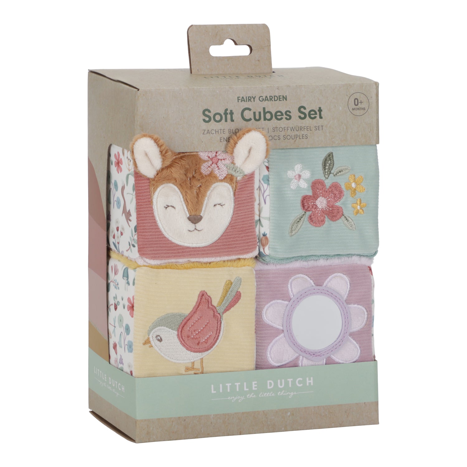 Little Dutch Set of Four Cubes - Fairy Garden
