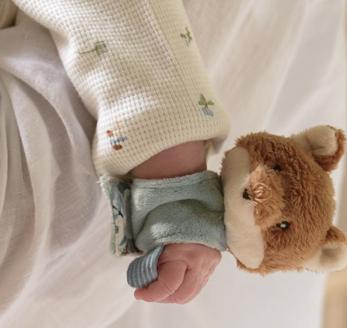 Little Dutch Rattle Bracelet Forest Friends - Fox