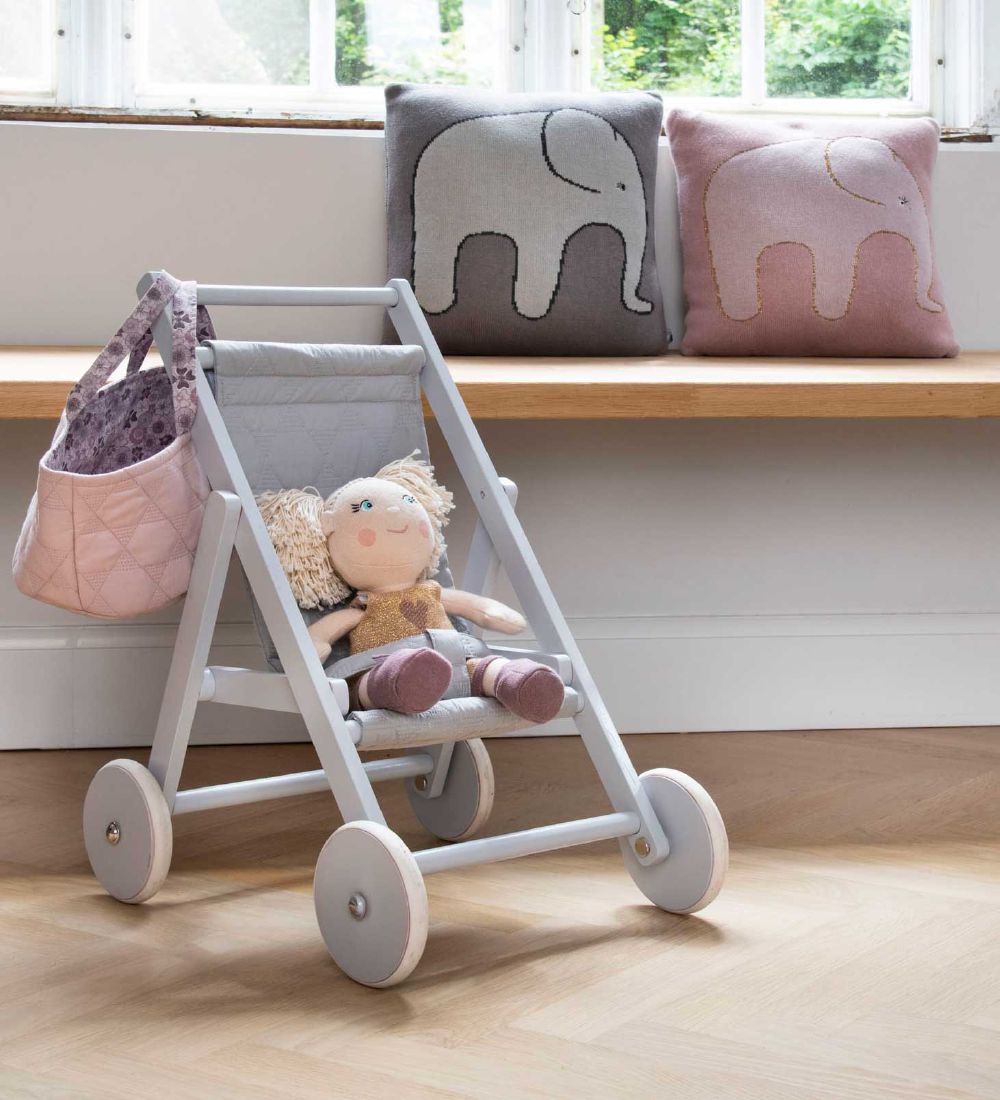 Smallstuff Wooden Buggy in Grey