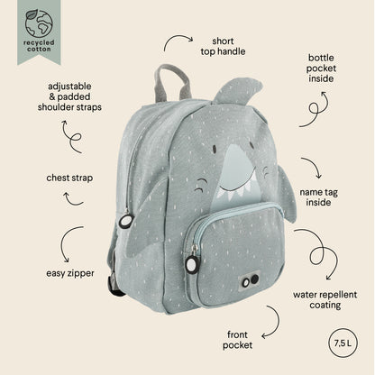 Trixie Backpack - Mr. Shark