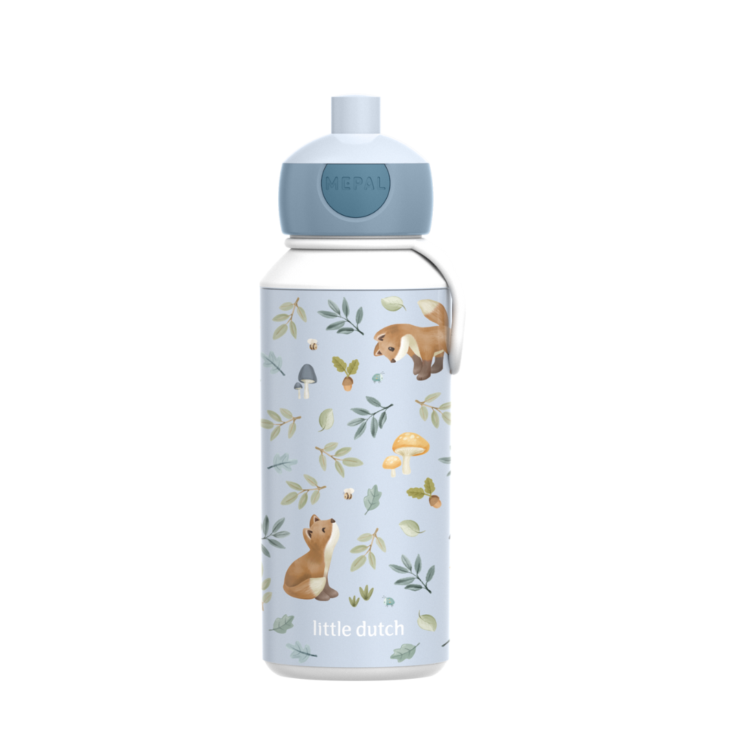 Little Dutch Drinking Bottle - Forest Friends (Pop Up Lid)