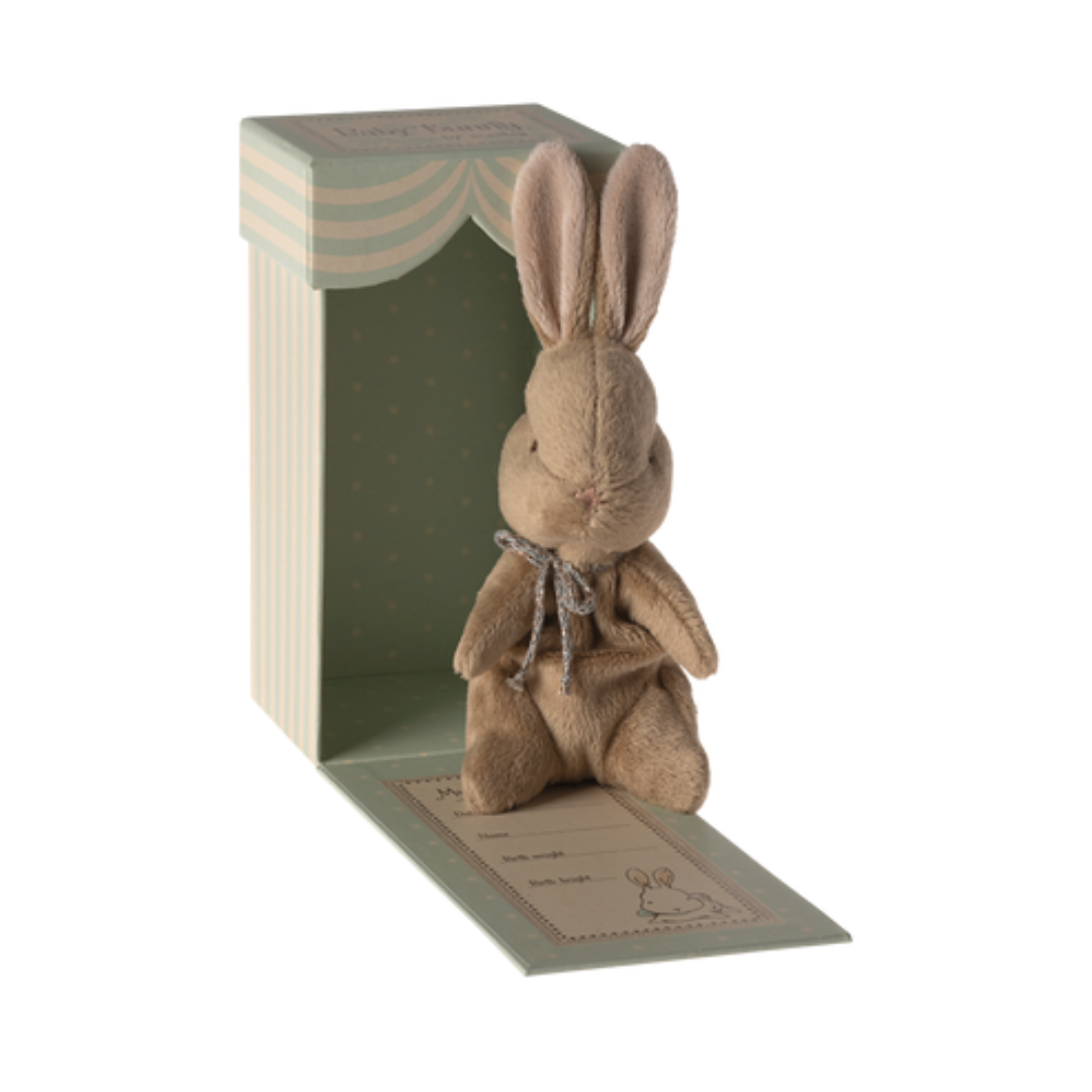 Maileg My First Bunny in Box - Brown