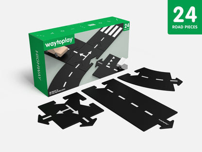 Waytoplay Highway - Large Road Set