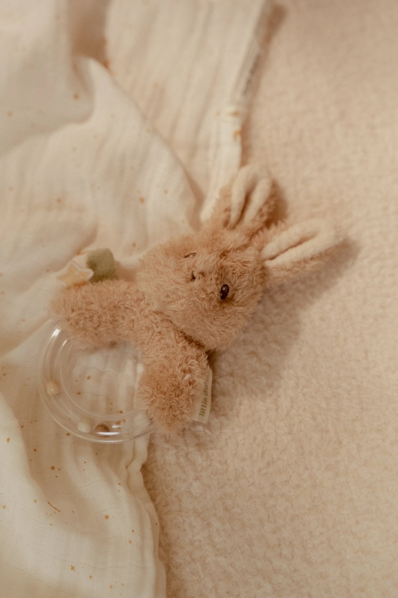 Little Dutch Ring Rattle - Baby Bunny