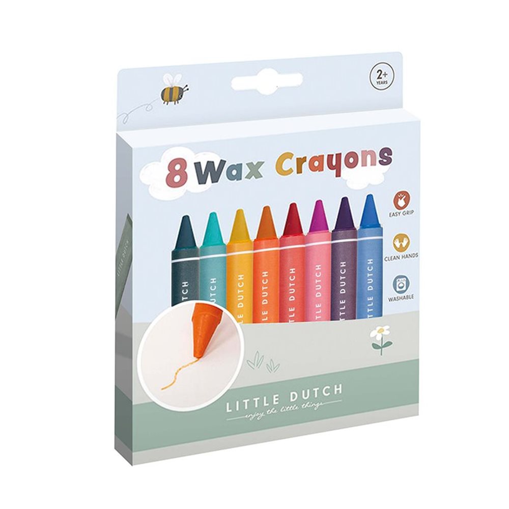 Little Dutch Wax Crayons - 8pcs