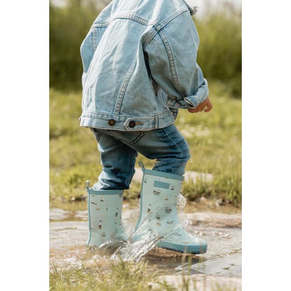 Little boy shop rubber boots