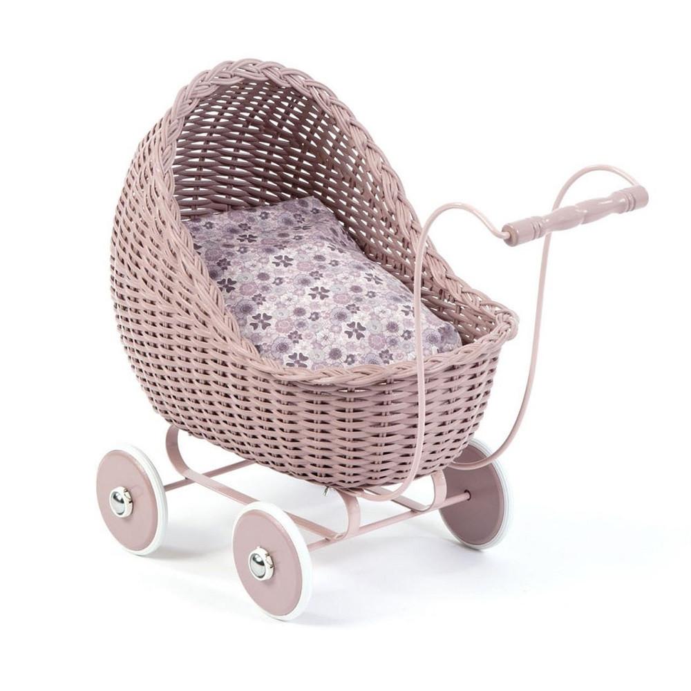 SmallStuff Wicker Stroller - Powder