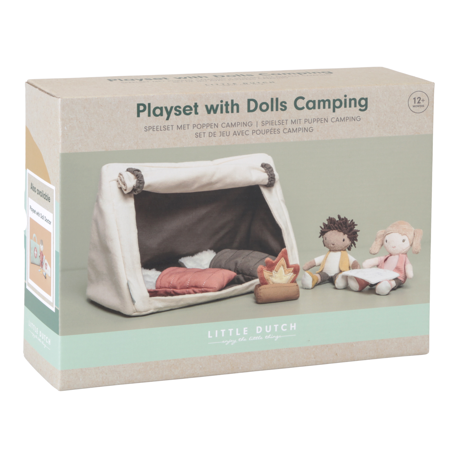 Little Dutch Jake and Anna doll camping playset