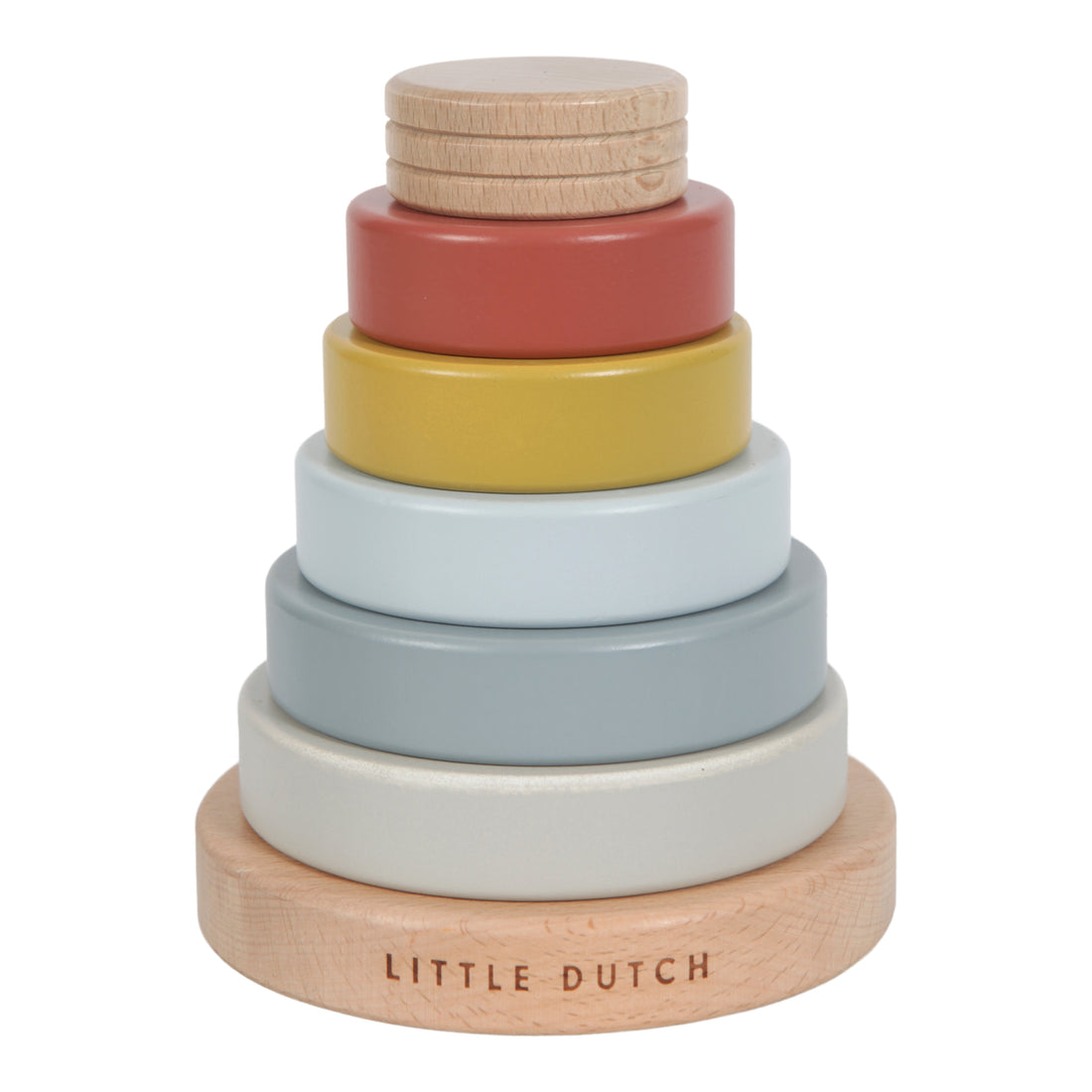 Little Dutch STACKING RINGS - Natural