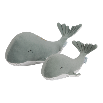 Large Cuddly Whale Ocean  - Mint