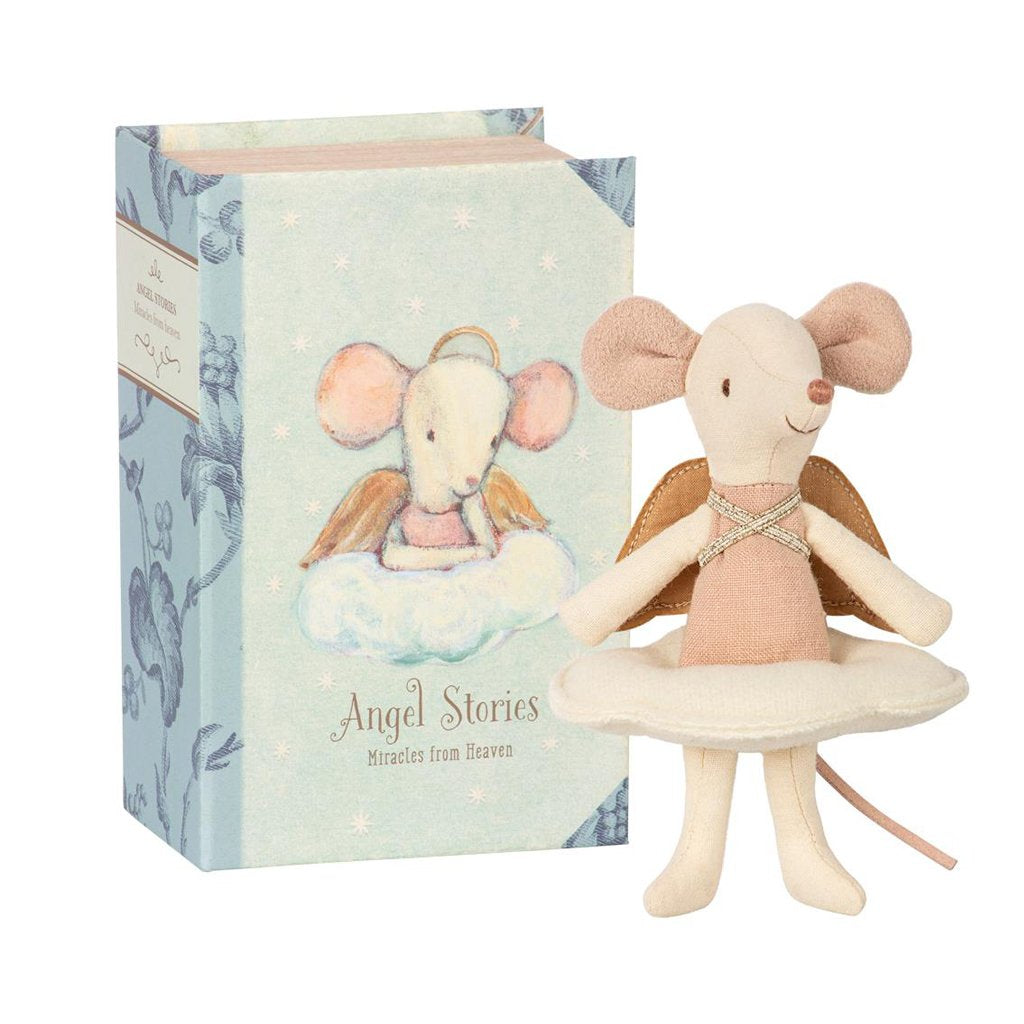 Maileg Angel Mouse. Big Sister in a Book
