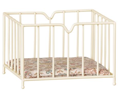 Maileg Playpen, Micro - Offwhite